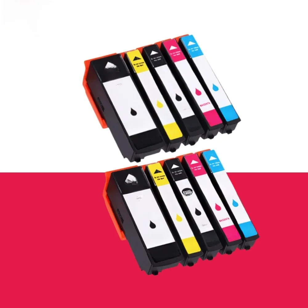 10PK 33XL pour cartouche d'encre Epson 33XL T3351 pour imprimante Epson XP-530 XP-630 XP-635 XP-830 XP-540 XP-640 XP-645 XP-900 XP-7100