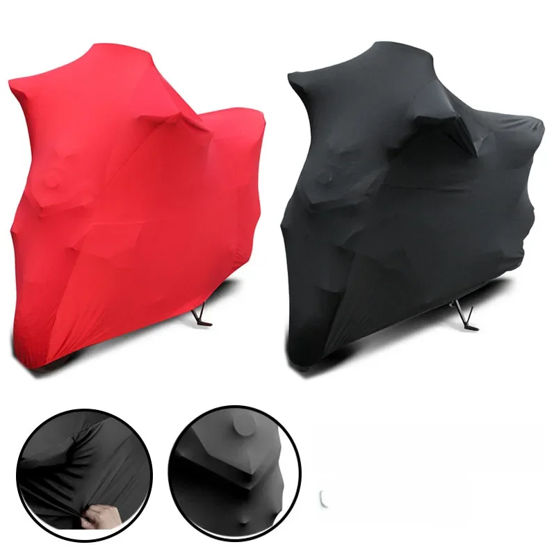 AliExpress NONE M-4XL Universal Motorcycle Cover Stretch Dustproof Sunproof Indoor Outdoor Anti-UV Dust Proof Scratch Polyester Bike Protector