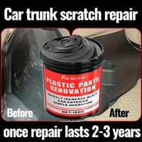 Plastic Polish Wax - Multi-functional Restoration Paste - Interior Renewal - Tire Shine - Trunk Plastic Refurbishment