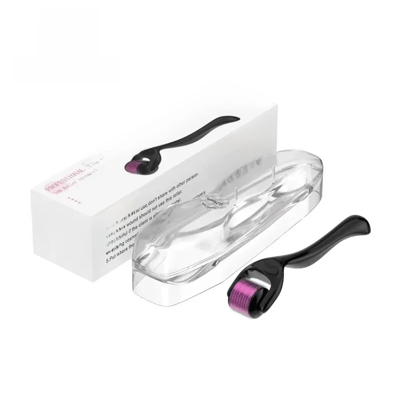 Professionele 540 Micro Naald Derma Roller Massage Roller voor huidverzorging/baardgroei/haargroei - afbeelding 2