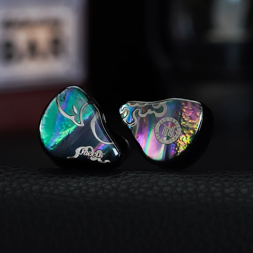 JUZEAR X Z Bewertungen SWOOP Defiant 1DD+3BA Hybrid In-Ear-Kopfhörer HiFi-Musik-Headset mit 3,5+4,4mm austauschbaren Steckern und Kabel – Detail 2