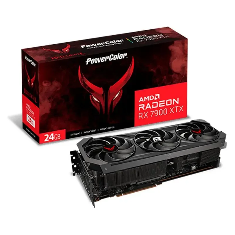 PowerColor Radeon RX 6800 XT 16GB Red Dragon GDDR6 Video Graphics Card GPU