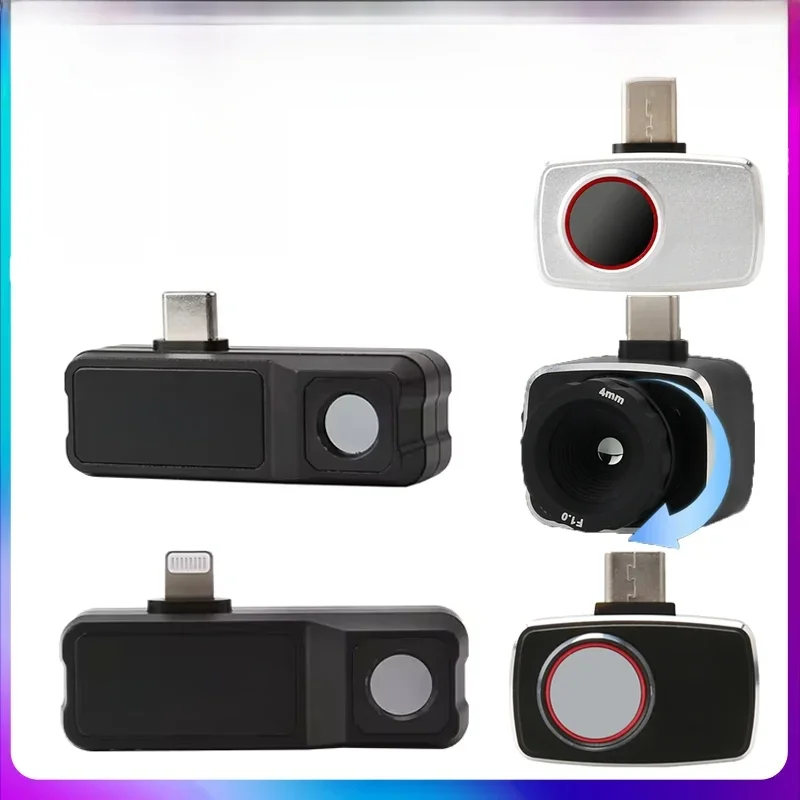 UNI-T UTi120 Мобильный UTI261m USB Инфракрасный Тепловизор Мобильные Телефоны Термографическая Камера Имиджер Камера ДляРемонта — zdjęcie 2