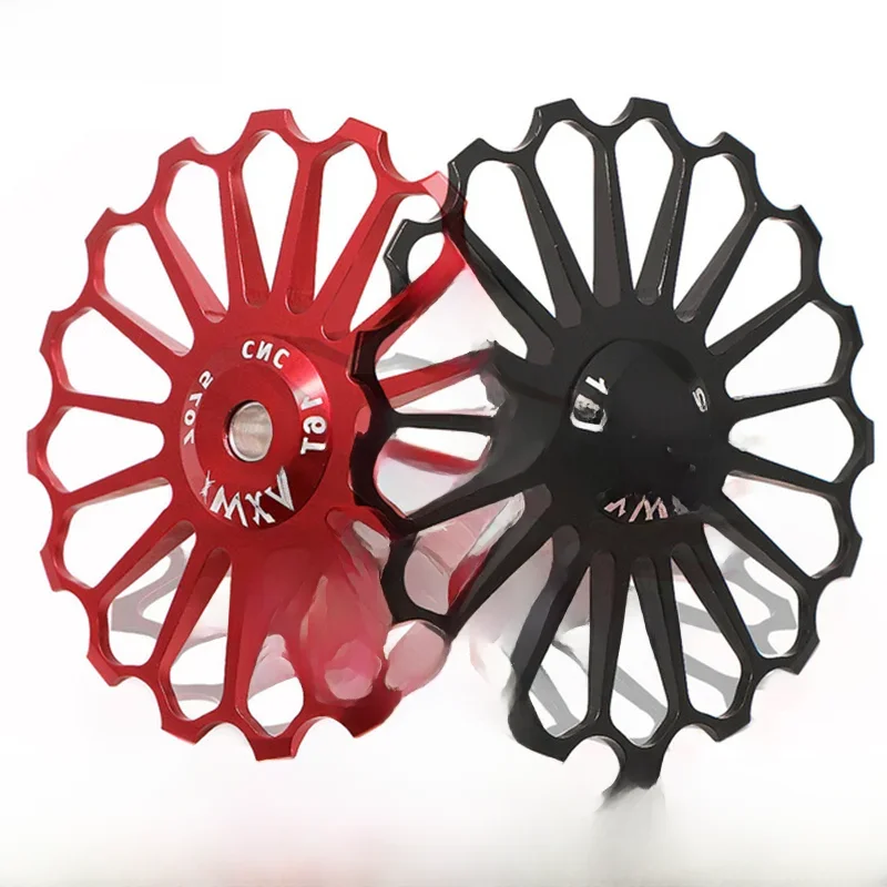 AliExpress VXM MTB Road Bike Ceramic Pulley Alloy Rear Derailleur 8T/10T/11T/12/13T/14T/15T/16T/17T Guide Bike Ceramic Bearing Jockey Wheel