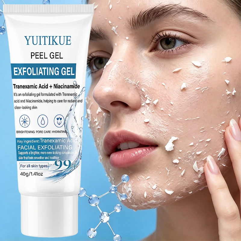YUITIKUE Exfoliating Gel 40g - Tranexamic Acid Niacinamide Brightening Hydrating Face Care