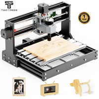 TWOTREES CNC Router TTC3018 With ER11 CNC Engraving Machine Acrylic PCB Carving Cutting 3 Axis DIY Wood Router Laser Engraver