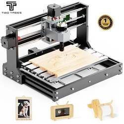 TWOTREES CNC Router TTC3018 With ER11 CNC Engraving Machine Acrylic PCB Carving Cutting 3 Axis DIY Wood Router Laser Engraver