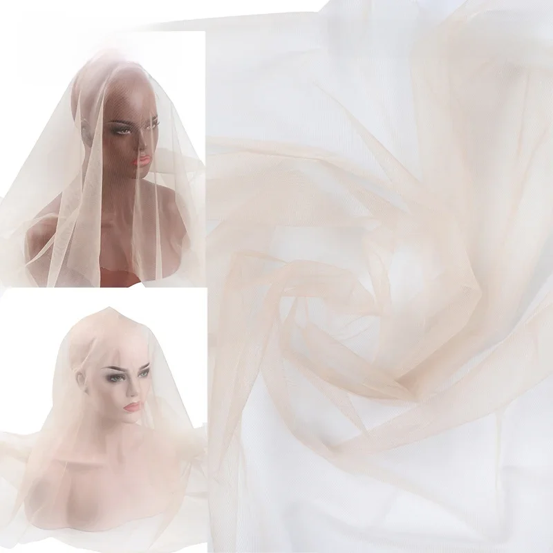 Nunify Invisible Beige Swiss Lace Material Basement Foundation Toupee Frontal Closure Net For Making Wigs Place For Wig Making — zdjęcie 2