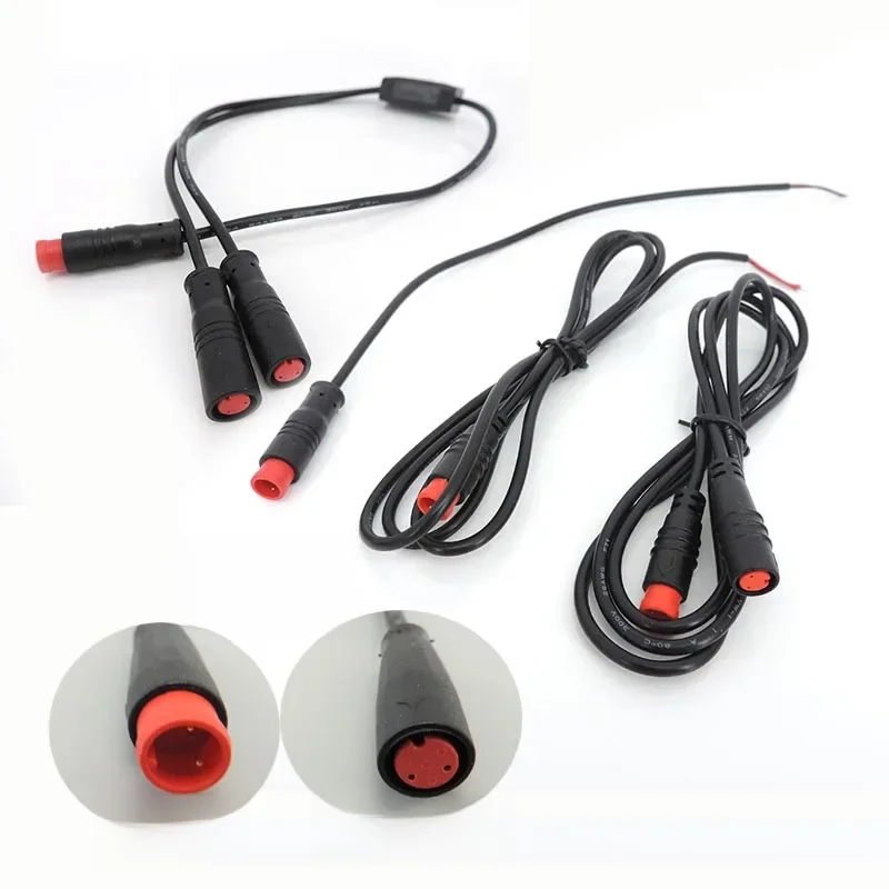 AliExpress 2pin signal sensor connect Electric bicycle E-bike waterproof plug connector Scooter brake cable cut