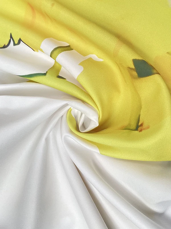 Mulheres blusas soltas brancas camisa 2025 primavera outono alta-baixa mangas compridas impressão bolsos oversize namorados laple topos feminino