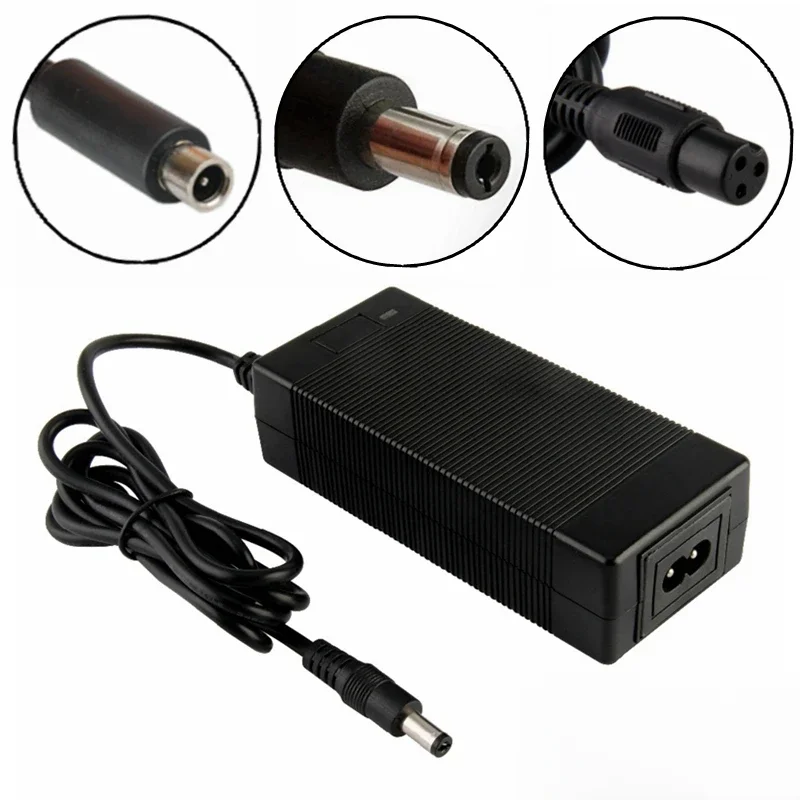Ładowarka 36V 2A do akumulatorów litowych 42V 2A 10Series Cicha ładowarka DC 5.5*2.1MM Złącze 3P GX12 Wtyczka DC 8MM — zdjęcie produktu 7