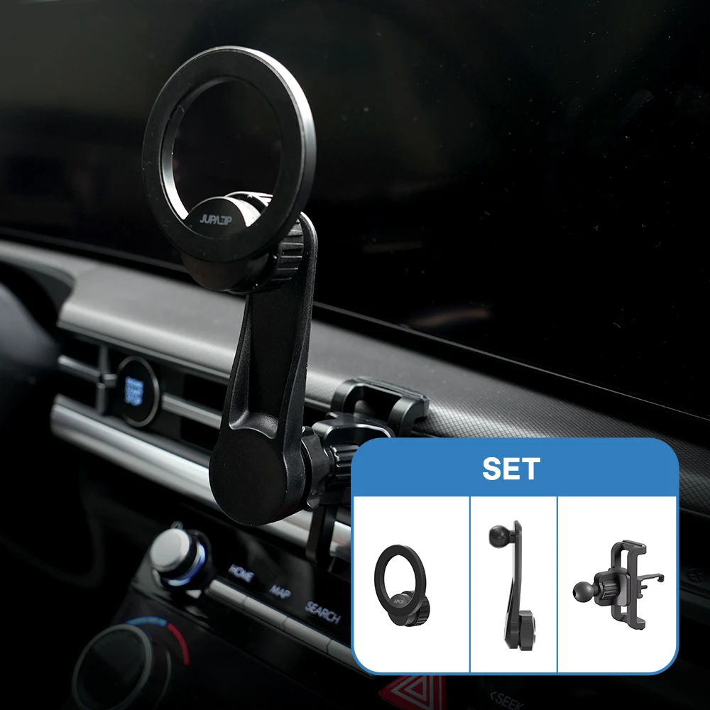 Jupazip frequency car car mount holder mobile phone macsafe magnetic Holder Holder