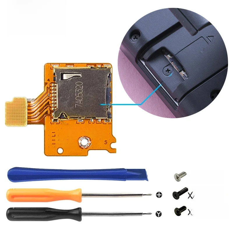 DATA FROG – carte de prise de remplacement pour fente de carte Micro-Sd Tf, pour Console de jeu Switch, lecteur de carte