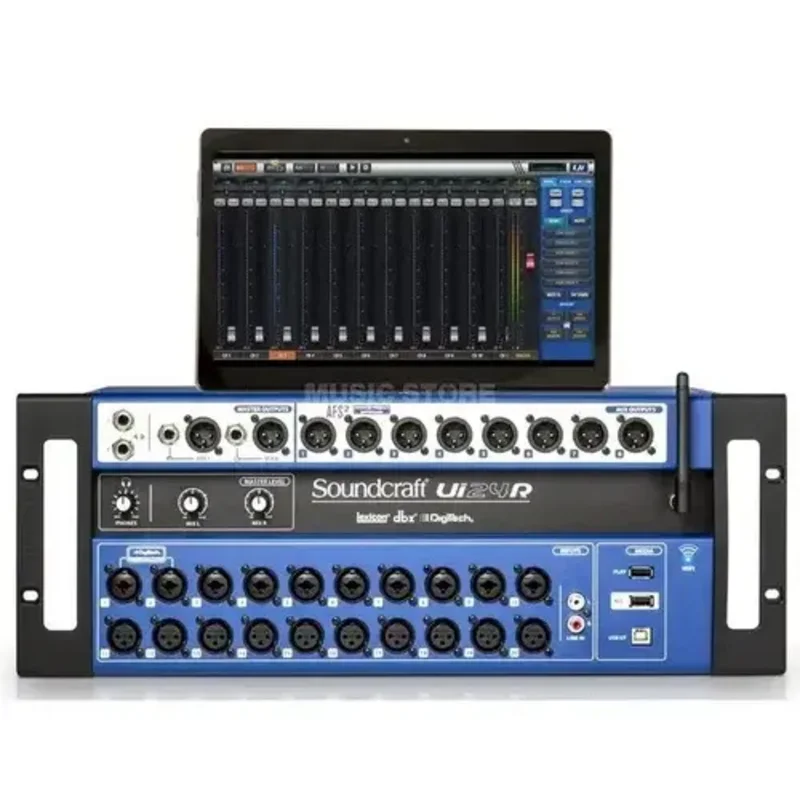 READY TO SHIP NOW!!!  Soundcraft Ui24R + Lenov Tab M10