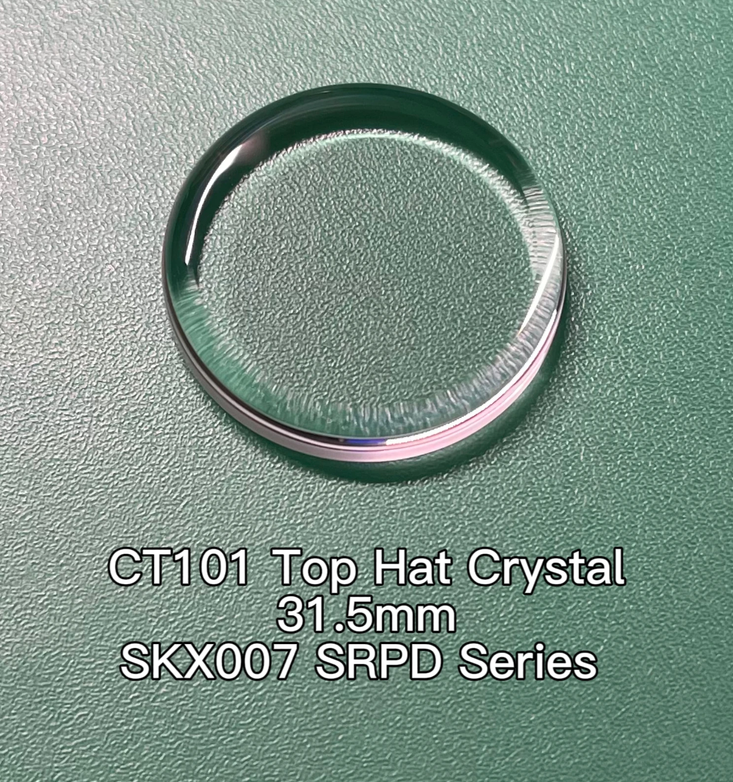 CT101 - Replacement Top Hat Sapphire Watch Glass for SKX007 SRPD