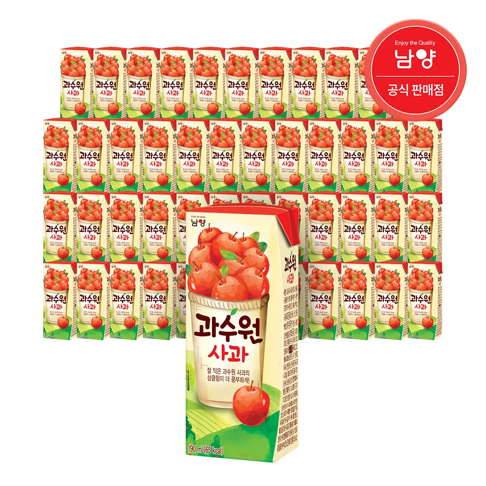 عصير تفاح ساوث يانغ أورشارد 190 مل × 48 عبوة