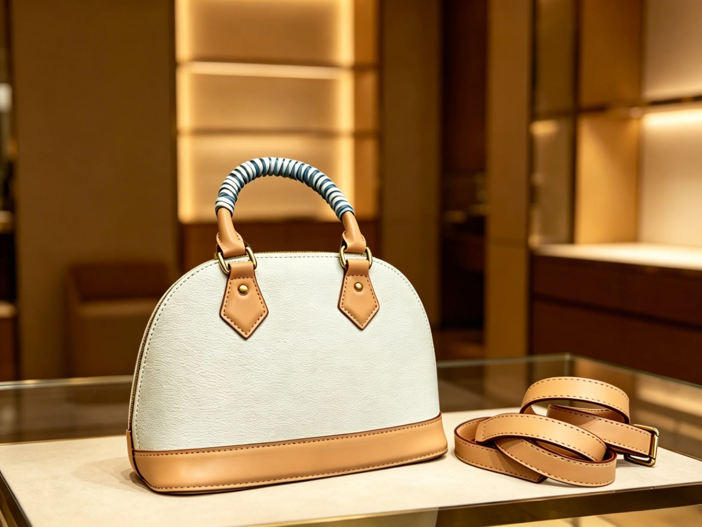 2026 Women's New Simple Color-Block Classic Versatile Commuter Essential Handbag 23X17cm ZX8737