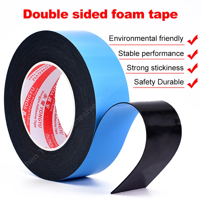 Glue tape10M thickness Super Strong Double side Adhesive foam Tape for Mounting Fixing Pad Sticky Double sided tape Super Strong