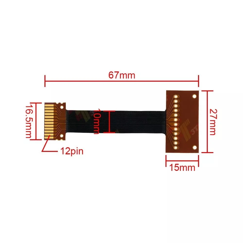 Pioneer CNP5065 DEH-P945R DEX-P1 Front Flex-Bandkabel für Autoradio-Stereoanlage – Detail 2