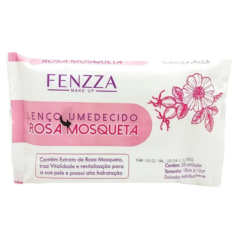 Wipes Pink Mosquette 25un - Fenzza