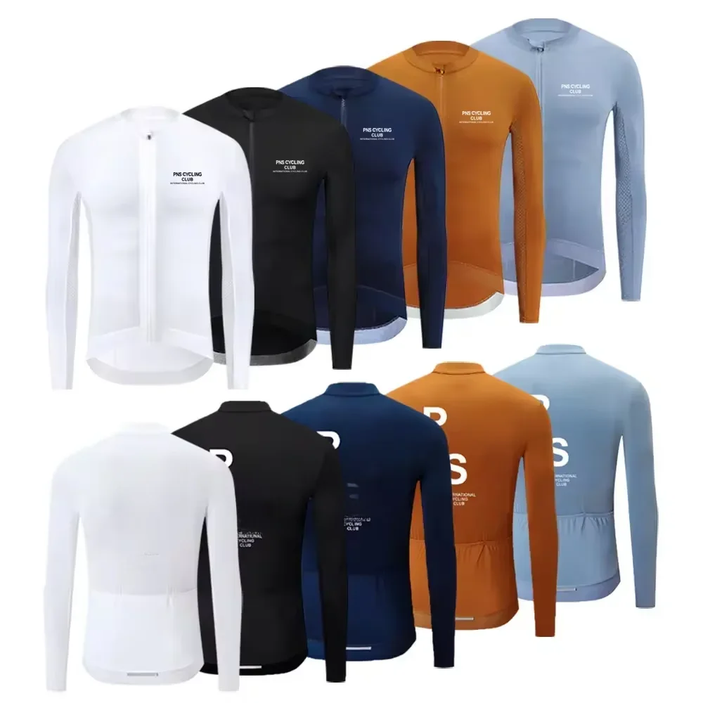 AliExpress PNS CYCLING PNS Men's Cycling Jersey Long Sleeve Tops High Quality Maillot Ciclismo Mountain Road Bike Cycling