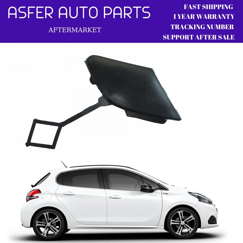 Front Bumper Drowbar Cover For Peugeot 208 2016-2020 High Quality Fast Shipping From Turkey OEM 1613479380