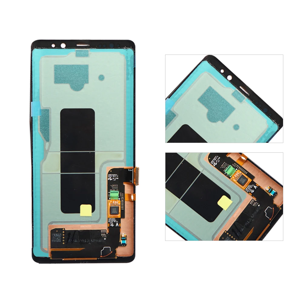 OLED TFT For Samsung Galaxy Note 8 N950 N950F N9500 LCD Display Touch Screen Digitizer Assembly Replacement Parts with Frame.