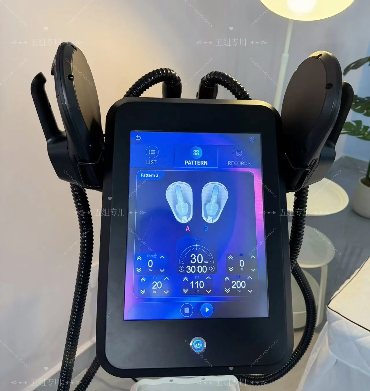 

6500 Вт 15 т 200 Гц RF машина для похудения тела EMS Ultra Sculpt Стимуляция мышц Терапия Потеря веса