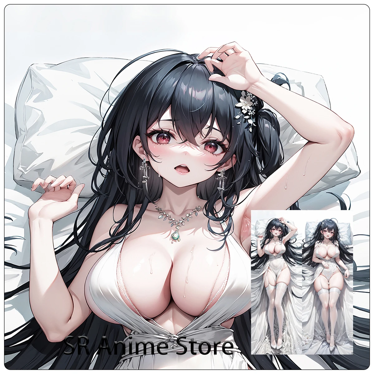 Dakimakura Anime Azur Lane Taiho Hugging Body Pillow Cover Holiday Gifts Double-Side Print 2WAY Taiho Pillowcase