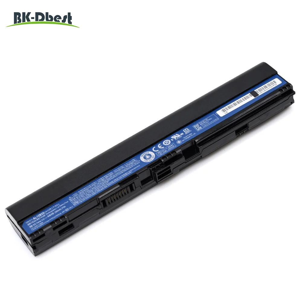 Bk-dbest-batería AC12B32 de 4 celdas para portátil Acer Aspire One, 725, 756, V5-131, Q1VZC, serie B113M, 14,8 V, 37Wh