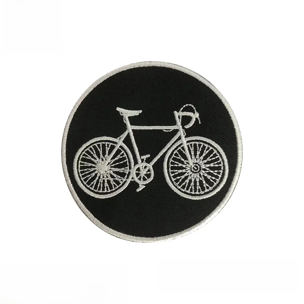 AliExpress mc1931 For 10/pcs Bicycle BMX Mountain Road Bike Suit Jacket Tshirt Patch Iron on Embroidered