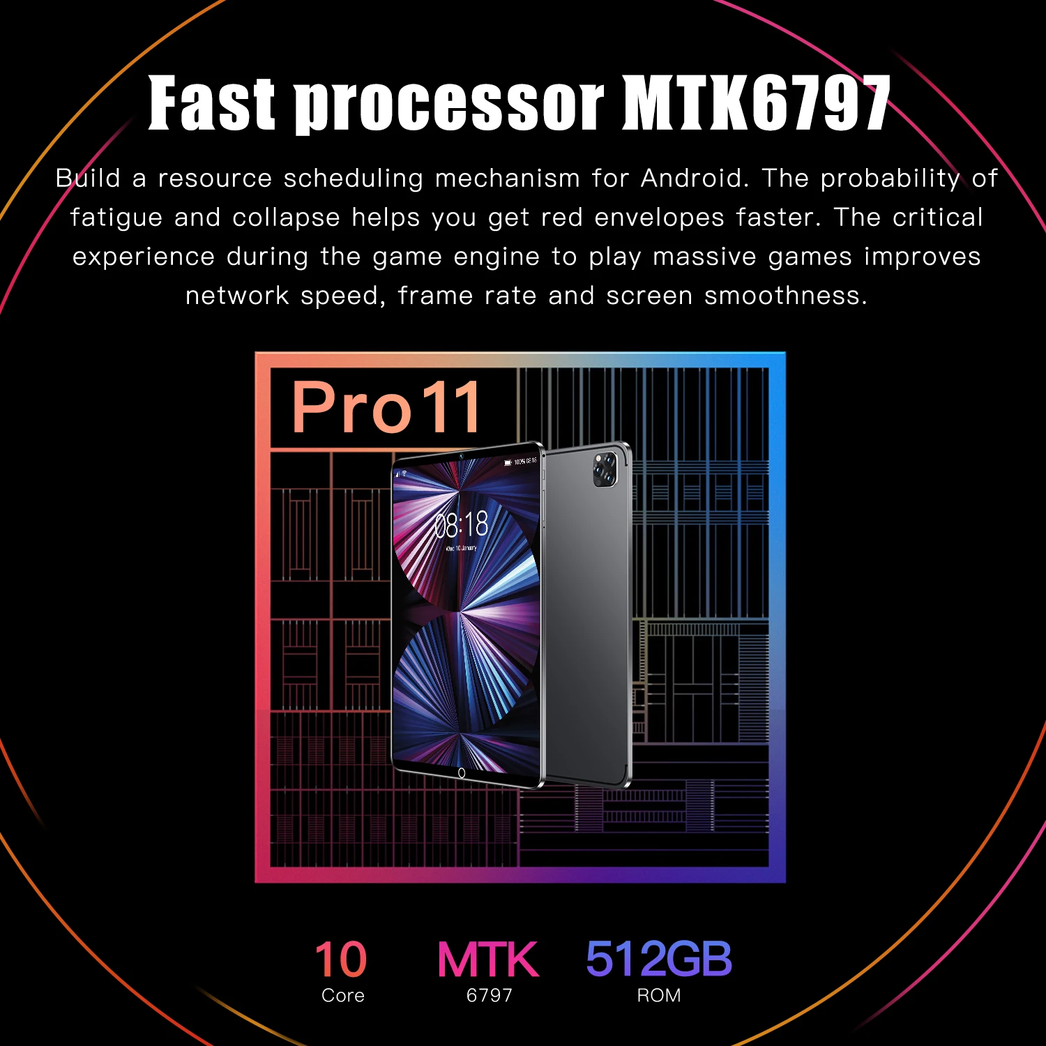 Nuovo Xioami Pad 11 Pro Tablet PC 10.1 pollici 16GB 1TB 8800mAh Android 10.0 Mi Tab Dual SIM WiFi Tablet kids tab prezzo economico