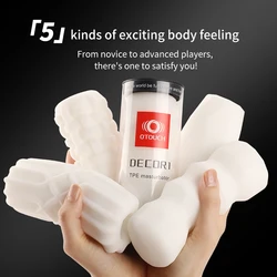 Pocket Pussy Artificial Vagina Sleeve Male Masturbator Handjob Penis Massager Sex Toys for Men TPE Onahole 18+ Adult Supplies