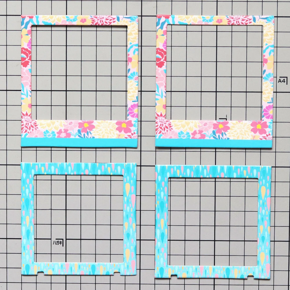 Creative Path Hollow Square Journaling Scrapbooking-Rahmenaufkleber „Holiday In“-Aufkleber aus selbstklebender Spanplattenrahmenfolie für DIY-Bastelarbeiten – Detail 2