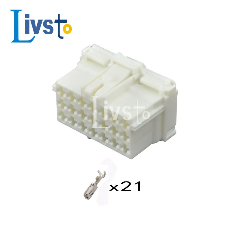 5/20 Sets Tyco 21 Pin Female Plug Auto Wire Harness Cable Connector 7-968976-1