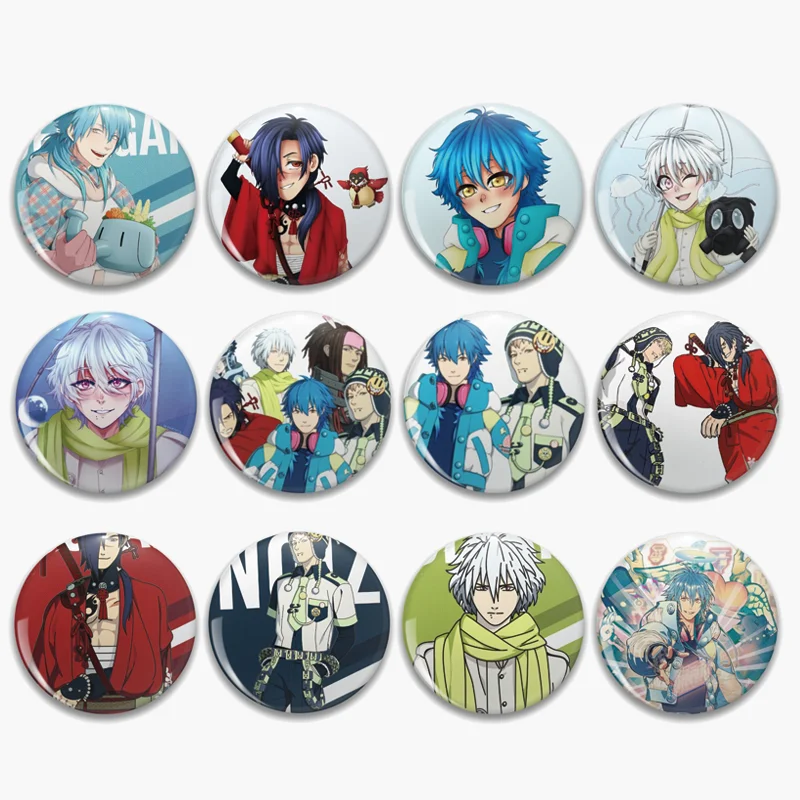 58mm Dramatical Murder Pin Brooch For Bag Clothes Hat DMMD Brooch Badge  for Backpack Accessories Decor Fans Gifts