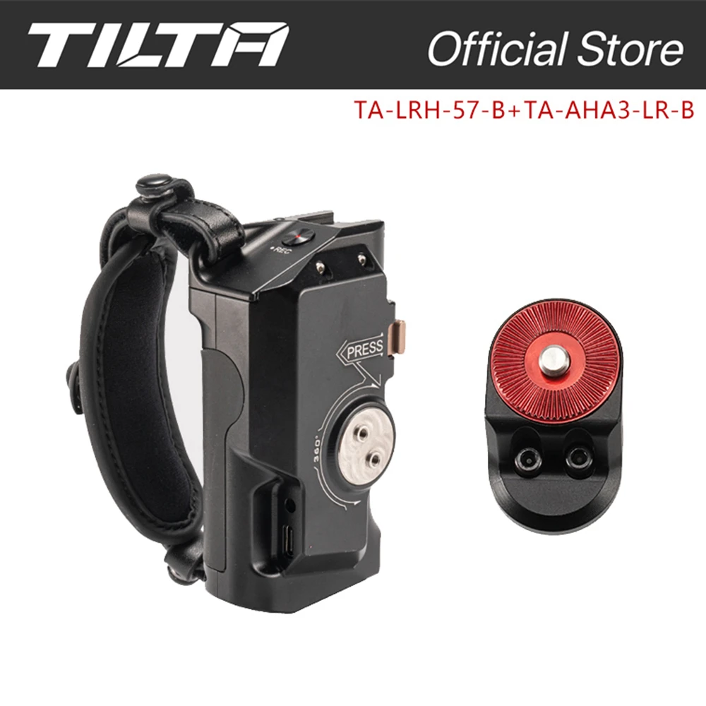 Tilta TA-LRH-57 Linker Kant Geavanceerde Power Handvat Met R/S F570 Batterij Professionele Kant Type-Ⅶ Voor Tiltaing A7s3 A7 Kooi