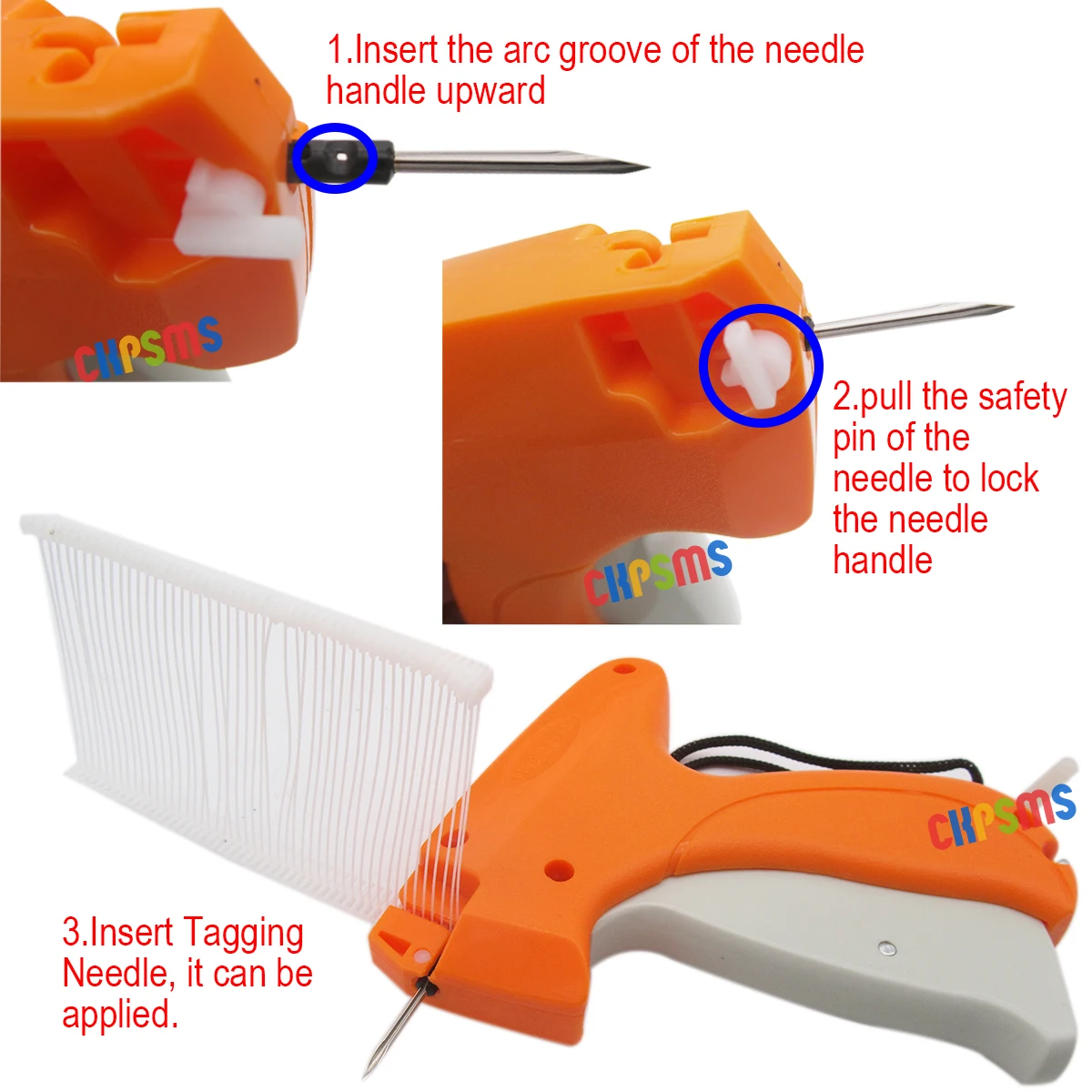 Odzież metka z ceną tagowanie TAG TAGGER pistolet z 1000 teksty. 25mm-250, 50mm -500 75mm-250