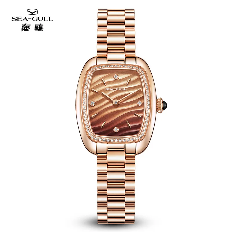 Seaghydr-Montre-bracelet à quartz en acier inoxydable pour femme, montres d'affaires pour femme, marque de luxe, mode étudiante, nouveau, 2025, E1081L