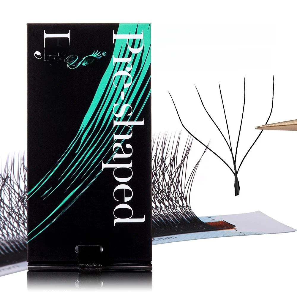 Yelix FAUX CILS, Black YY Eyelash 0.07mm-7-15mm-Extensions de cils en forme de YY, courbure LU-C-D, cils noirs en vison, Volume pré fai，individuelles,naturel，cils extension，eyelashes, Volume égyptien,