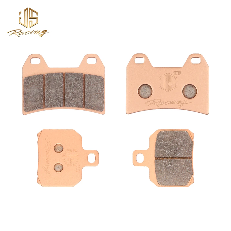 JSRAOIMG Sintered Front Rear Brake Pad For VOXAN Black Magic For MOTO GUZZI 750 Breva LE 03-07 Nevada Club V7 Classic Cafe Racer