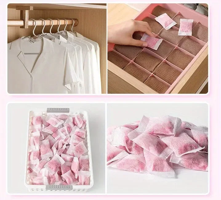 Boule de camphre naturelle, 48 pièces, tiroirs, placards, désodorisant, boule de camphre, élimination des odeurs, résistant aux insectes, anti-mites