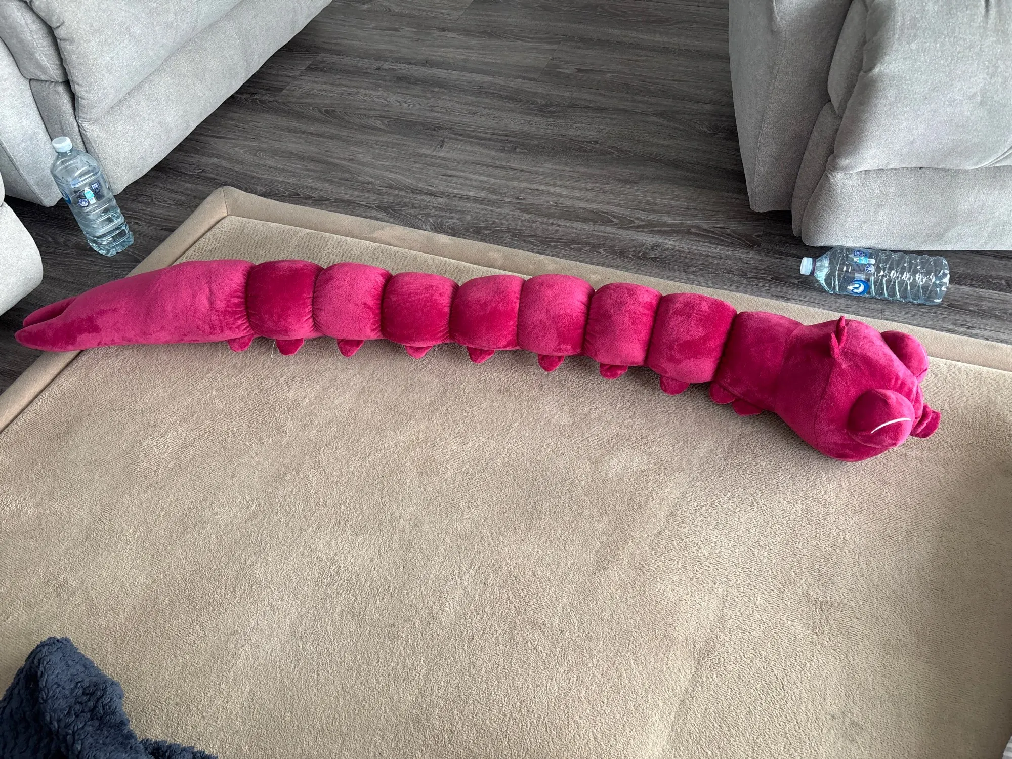 130cm Jujutsu Kaisen Fushiguro Toji Cursed Spririt Stuffed Plush Toys Worm Plushie Ugly Treasure Cosplay Doll Xmas Gifts photo review