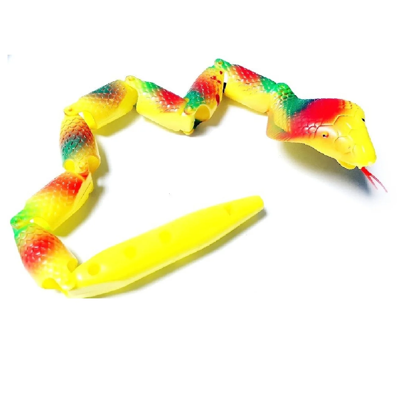 3 pcs, 45cm, WIGGLEY COBRA-Painted Snake Whistle, Bendable Snake, Halloween toys, KIDS Party Favor, Kids Toys, souvenirs, joke