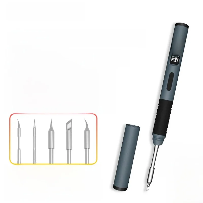 ALIENTEK T80 T80P Slimme Soldeerbout PD 65W QC Verstelbare Constante Temperatuur Draagbare Slimme Soldeerbout Kit C245 Gereedschap - afbeelding 2