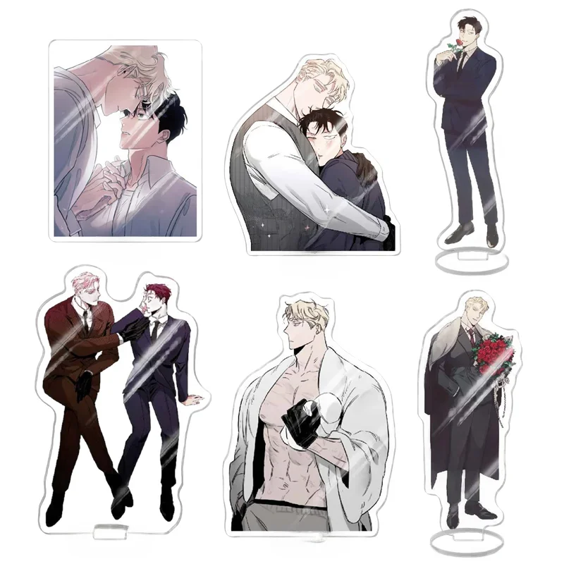 Koreanische Rosen und Champagner Zheng Yiyuan Acryl Big Stand Marken dekoration kreative Geschenk