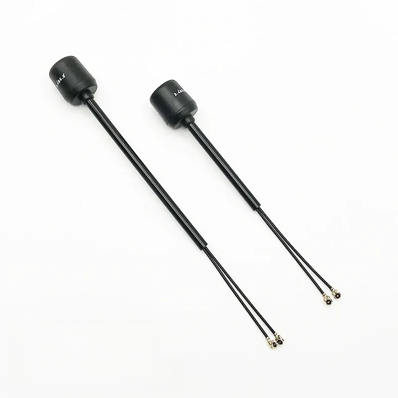 Antenne longue distance double bande 5.8Ghz/2.4Ghz ipx1/UFL 120mm/150mm LHCP pour unité aérienne DJI O3, système FPV, Drone de course