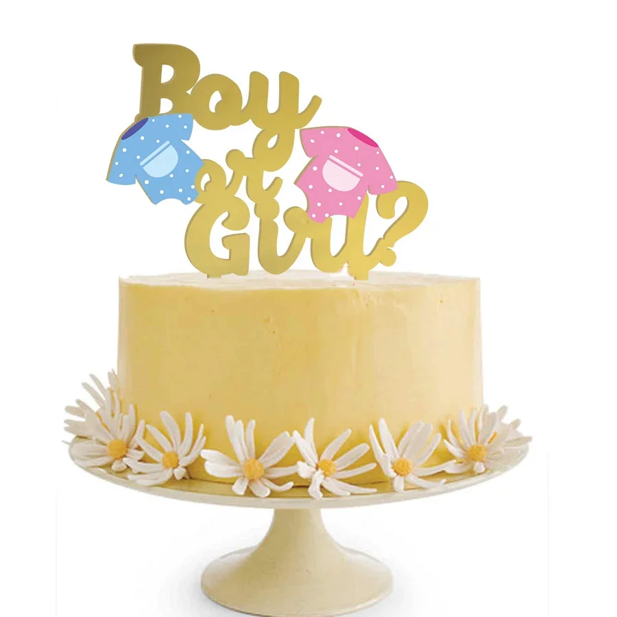 Décoration de Gâteau d'Anniversaire Oh Baby en Acrylique pour Garçon et Fille, Fournitures de Pâtisserie pour ixPréChristophe