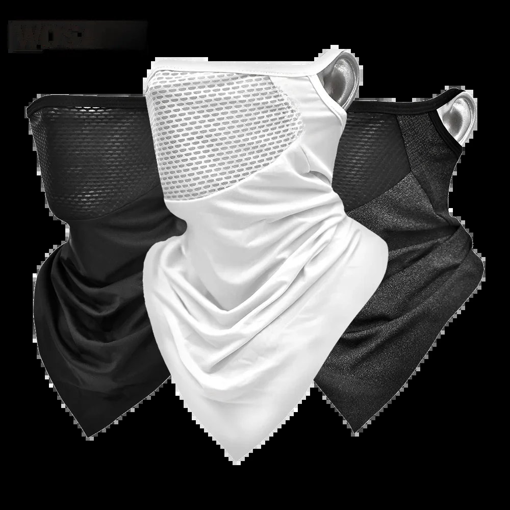 AliExpress WOSAWE Summer Ear Hanging Cycling Half Face Mask Breathable Bike Bicycle Mask Sports Skate Scarf