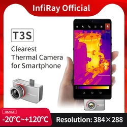 Infiray Infrared Thermal Imager T3S/T3 PRO Monocular Thermal Camera Night Vision Thermal Scope 25Hz Outdoor Hunting With Laser